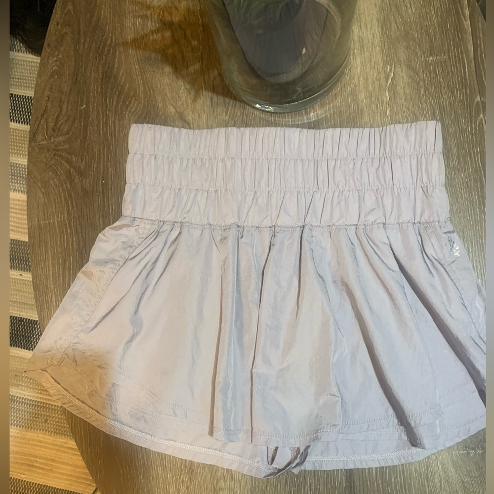 Free People Way Home Short in Lavender Size Medium NWOT